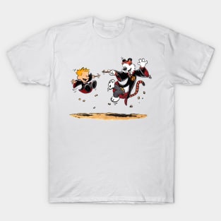 Magical Wizard Calvin and Hobbes T-Shirt